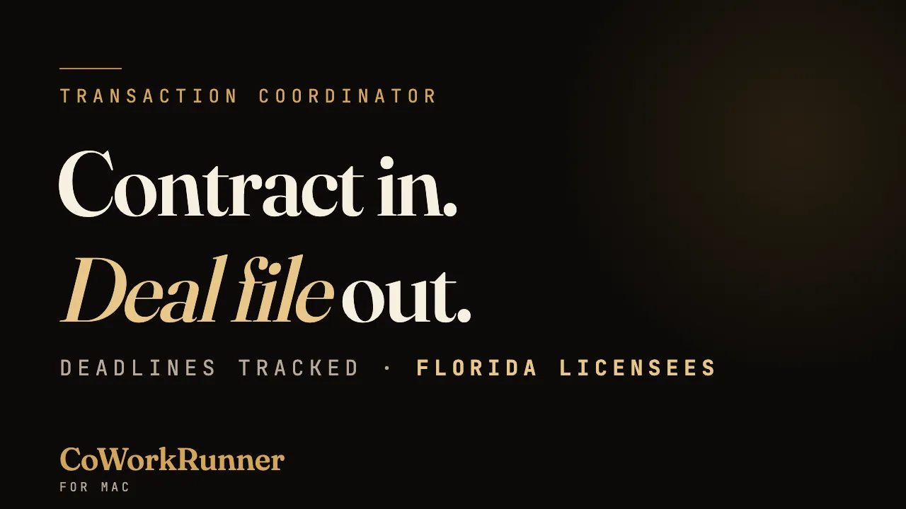 CoWorkRunner product demo